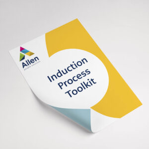 Image of a document with text reading "Induction Process Toolkit"