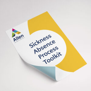 Image of a document reading "Sickness Absence Process Toolkit"